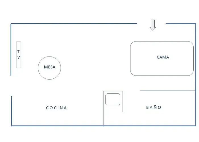 Estudio En Torremolinos, Plaza De Andalucia